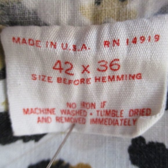 Vintage 1960s Tastemaker by Mohawk Leopard Print pillowcase - Picture 5 of 6